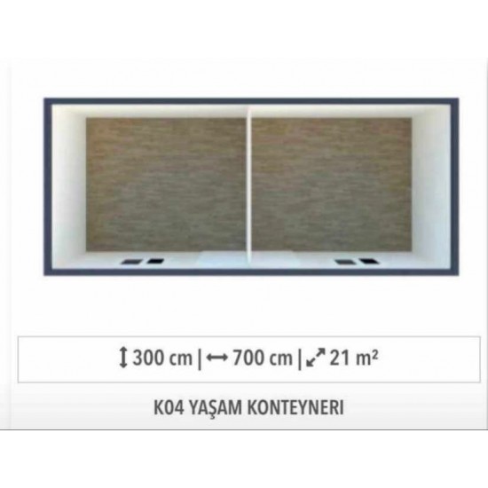K04 Yaşam Konteyneri K04 Yaşam Konteyneri