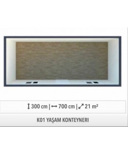 K01 Yaşam Konteyneri