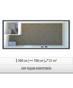 K09 Yaşam Konteyneri